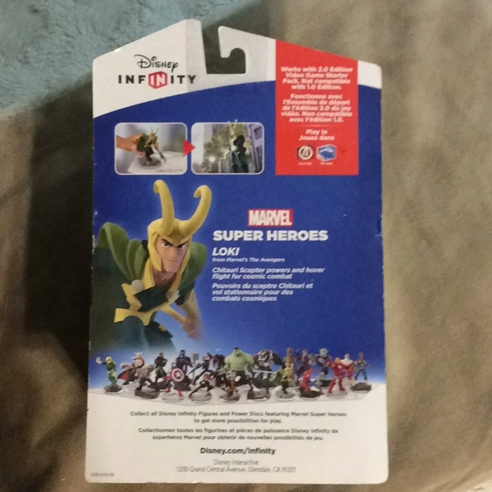 Disney infinity Loki 2.0 edition NWT